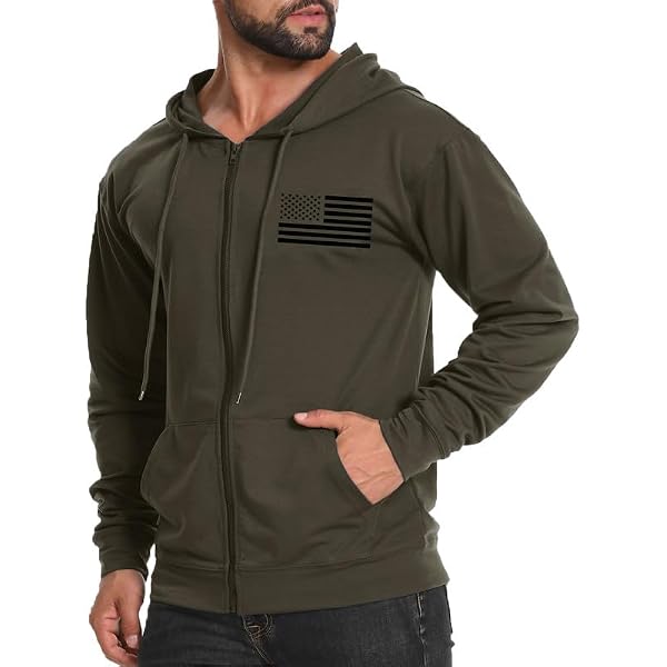Amazon.com: Black American Flag - Patriotic Freedom Dark Zip