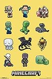 Minecraft - Gaming Poster (Characters - Creeper & Friends) (Size: 24