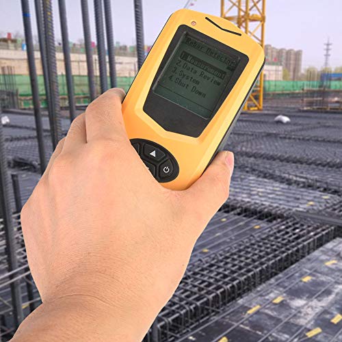 Concrete rebar detector measuring instrument, built-in rebar thickness gauge tester position locator for concrete, partitions(110-240V)