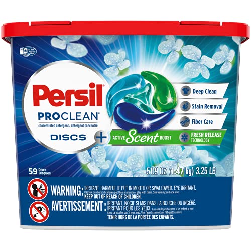 Persil Discs Laundry Detergent Pacs, Active Scent Boost, 59 Count Pricepulse
