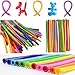 HoveBeaty Latex Twisting Balloons, 260Q Animal Magic Long Balloons Assorted Color with Pump for Animal Shape Party, Clowns, Wedding Decoration Party Supplies (100 Pack)