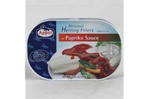 APPEL FEINKOST Appel Herring Fillets in Paprika, 7.05 Ounce (Pack of 20)
