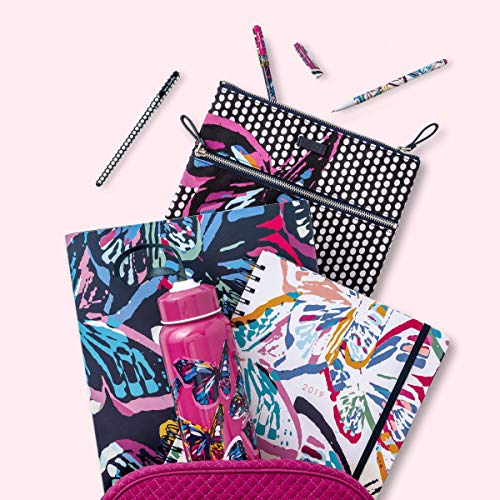 Vera Bradley 3 Ring Binder 1 Inch with Binder Dividers and Sticker