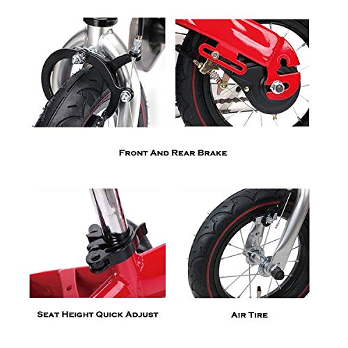 Dakoliving 2in1 Balance to Pedal Bike Balance Bike with Pedals Kit