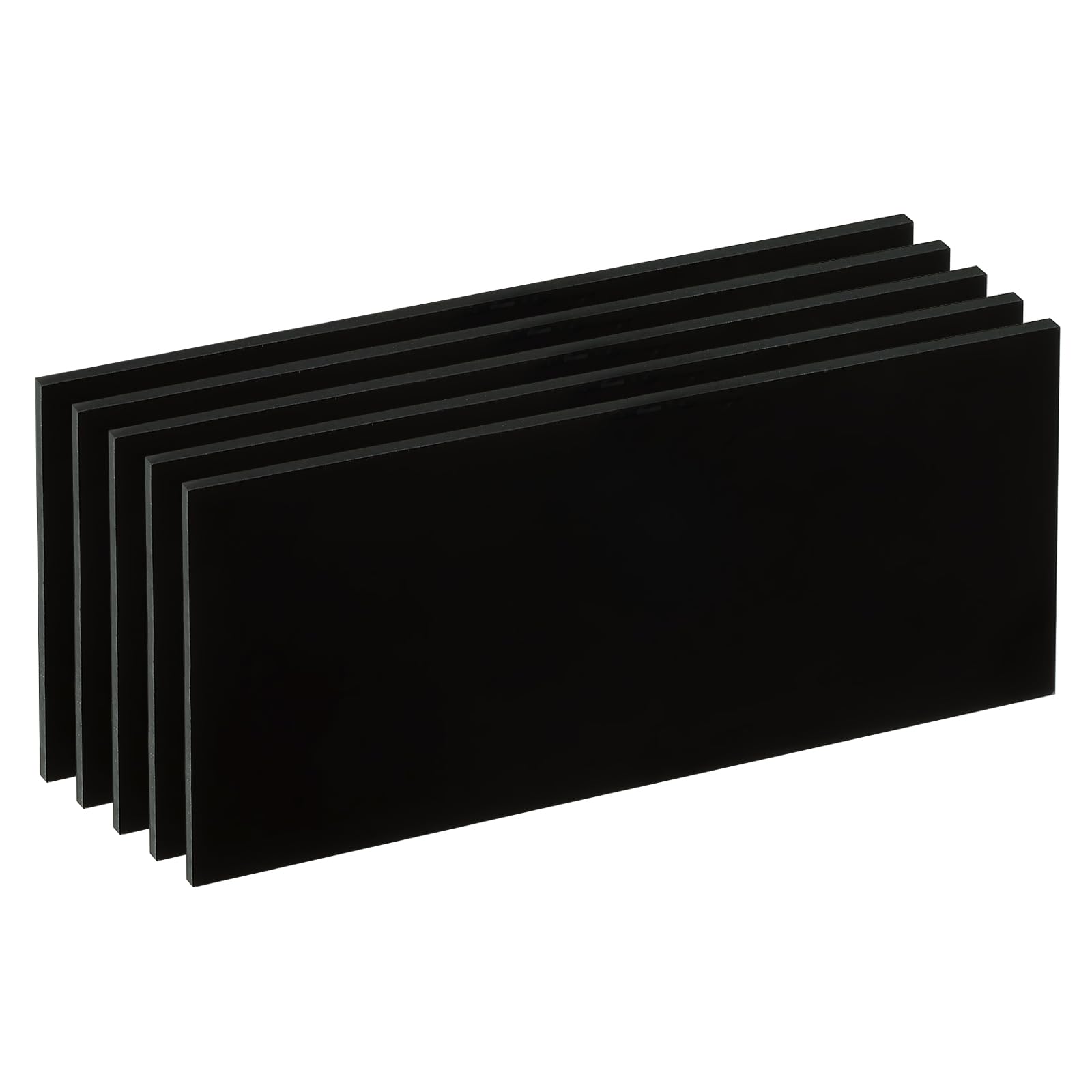 PATIKIL Welding Len Shade 11 Glass 4.25"x 2", 5 Pack Hardened Glass Black Darkening Filter Plates Covers Replacement for Weld Helmet Hood