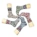 AIMKE 5 Pack Men's Hiking Socks for Outdoor sports, Snowboard, Camping and hiking, climbing, Trekking