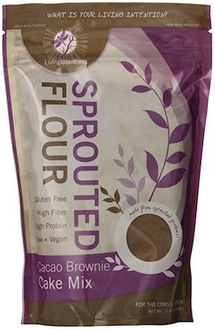 Sprouted Flours Cacoa Brownie Cake Mix, 15 Ounce