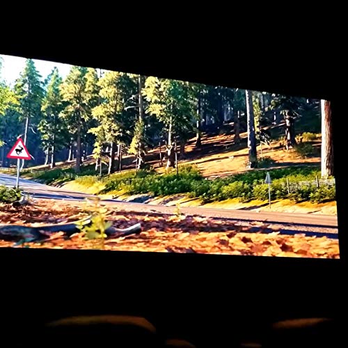 VIVIBRIGHT F40 Full HD Beamer, Native 1080P Projektor, Video Beamer mit 4800 Lumen LED-Helligkeit, geeignet für Heimkino-Unterhaltung und Business, 300 Zoll für PC / TV-Box / Laptop / PS4 / PPT