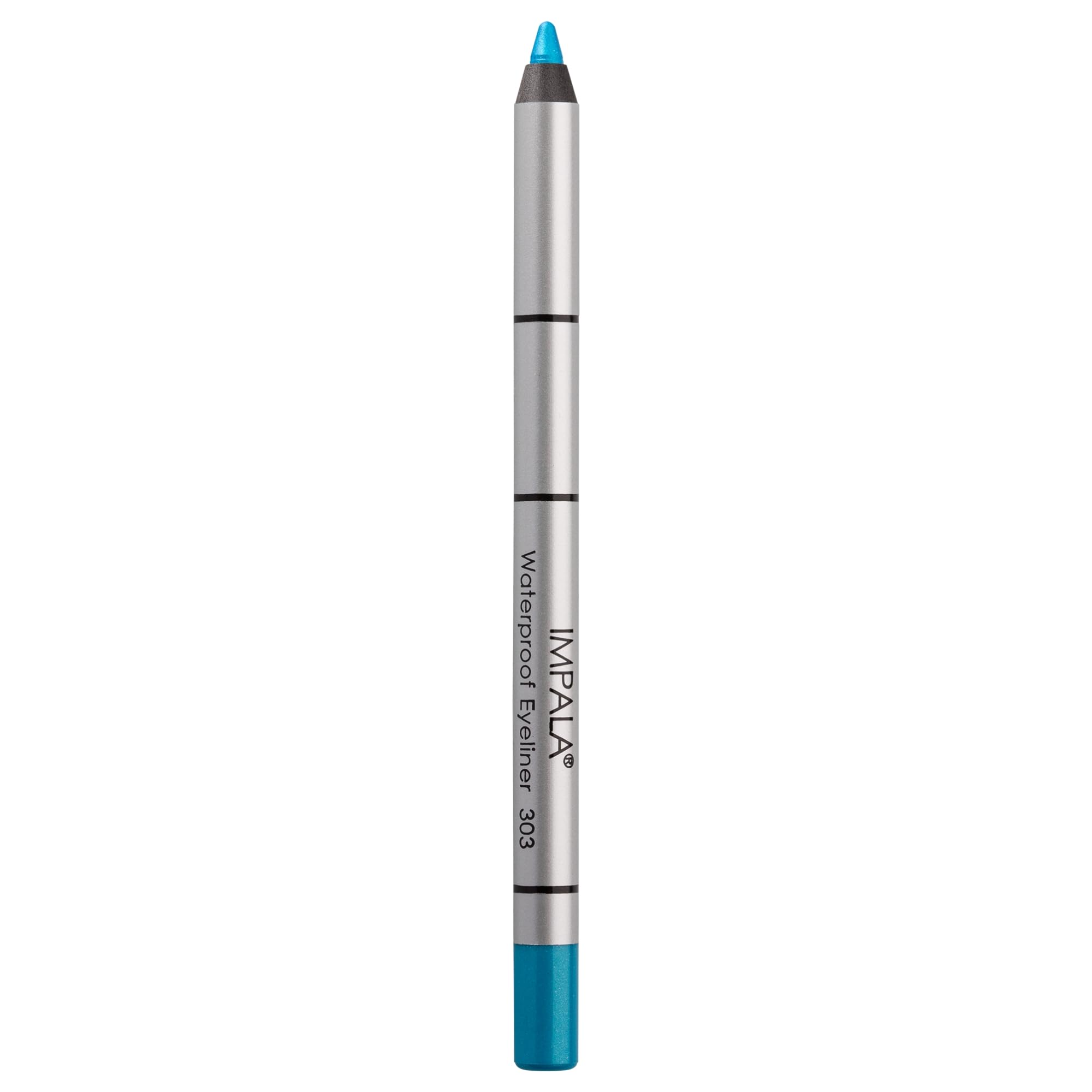 IMPALA | Creamy Waterproof Sky Blue Eyeliner Pencil 303 | Defined Contour or Smokey Effect | Dense and Creamy Texture, Easy to Apply | Bright, Long-Lasting, and Water-Resistant Color — image 1