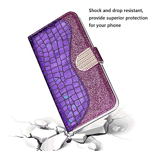 iPhone Xs Max Flip Case, Cover for Leather Premium Business Card Holders Wallet Cover Kickstand Flip Cover - Thumbnail 5