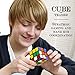 Cube Teaser Turns Quicker and More Precisely 3x3 Toy Game. Super-durable With Vivid Colors; Ultimate Gift For All Ages.