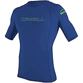 O'Neill Basic Youth Boy's S/S Rashguard - Graphite