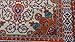 Generations pre8023White_6x8 Oriental Traditional Isfahan Persian Area Rug, 5' x 8', Light Blue/Navy/White/Orange/Yellow/Crimson Red