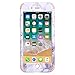 iPhone 8 Plus Case, iPhone 7 Plus Case, Anuck Heavy Duty Protection iPhone 7 Plus Shockproof Rubber Bumper Protective Case Hybrid Armor Defender Cover for iPhone 7 Plus / 8 Plus - Marble Rose Gold