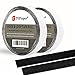 41 Feet Sticky Back Hook and Loop Fasteners by TOPtoper Self Adhesive Hook and Loop Tape Roll 0.8 Inch Wide (Black 0.8Inch)