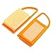 Poweka Air Filters for Stihl BR500 BR550 BR600 Backpack Blower 4282-141-0300, 4282-141-0300B, 4282 141 0300 (2 Packs)