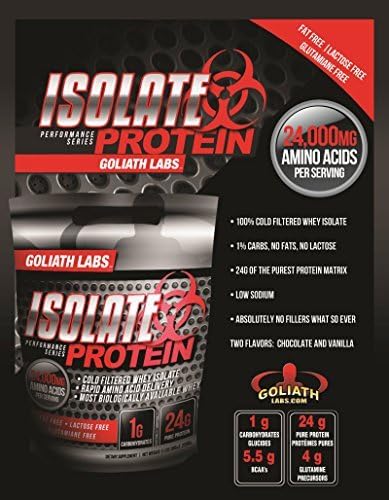 Goliath Labs Isolate Protein 5 Lbs (Vanilla) by Goliath Labs
