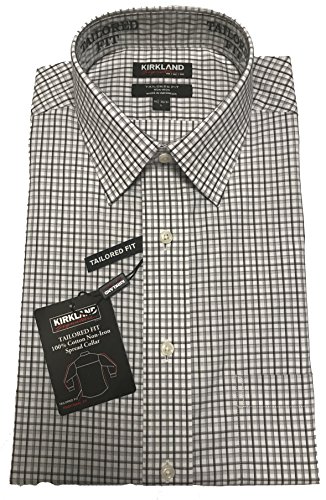 Kirkland Signature Tailored Fit Non Iron Dress Long Sleeve Shirt | Desertcart Botswana Kirkland Signature Tailored Fit Non Iron Dress Long Sleeve Shirt | Desertcart Botswana