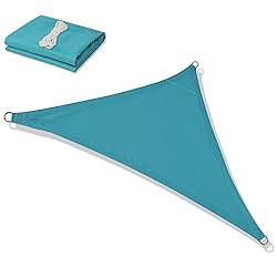 Jneaicn Shade Sail Waterproof Sun Canopy Triangle