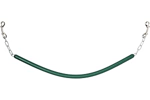 SMARTPAK SmartEquine Stall Chain | Stall Area Fence Gate Hardware, Standard Size, Features 2 Double-Ended Snaps | 1" Wide Rubber, 45.5" Long | Hunter