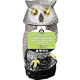 Ugold Solar Powered Garden Owl with