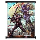 Final Fantasy IV Game Fabric Wall Scroll Poster (16