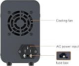 NANKADF DC Power Supply 0-30V 0-10A USB Fast Charge 18W 4-Digit view 7
