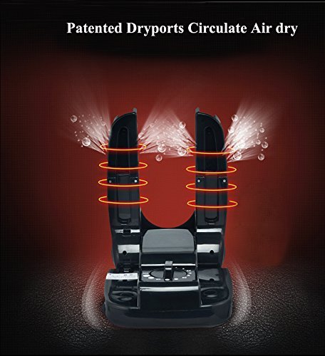 Manledio Smart Electric Shoe Boot Dryer Warmer, Portable Folding Dryer Adjustable Rack/Timer Boots Shoes Socks Gloves Helmet Gear