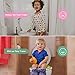 Portable Potty Seat for Toddler Travel - Foldable Non-Slip Potty Training Toilet Seat Cover for Boys Girls, Baby Kids wit