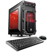 CybertronPC Palladium GTX-1060M Gaming Desktop - Intel i7-6700 3.4GHz Quad-Core Processor, 16GB DDR4 Memory, NVIDIA GeForce GTX 1060 (6GB GDDR5) Graphics, 1TB HDD, Windows 10 Home 64-Bit