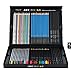 Magicfly Premium Art Pencils, 60 Assorted Pencil Set for Sketching Drawing Coloring Pencil, Including Charcoal Pencil, Watercolor, Colored, Drawing, and Metallic Color Pencils, Color Name on Pencil