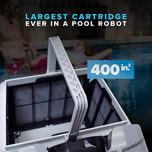 Dolphin Quantum Automatic Robotic Pool Cleaner with ExtraLarge Filter Basket and Intense