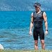Synergy Men's Triathlon Trisuit (Charcoal/Black 19, Medium)