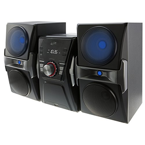 iLive IHB624B Bluetooth CD and Radio Home Music System with Color