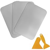 CLIO Inflatable Boat Repair Patches, 3 Pcs Waterproof PVC Set for Rafts, Kayaks, Canoes, Gray