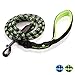 Extra Heavy Duty Rope Dog Leash - 6ft Long, Soft Padded Handle for Comfort, Reflective - Perfect Rope Leash for Medium and Large Dogs