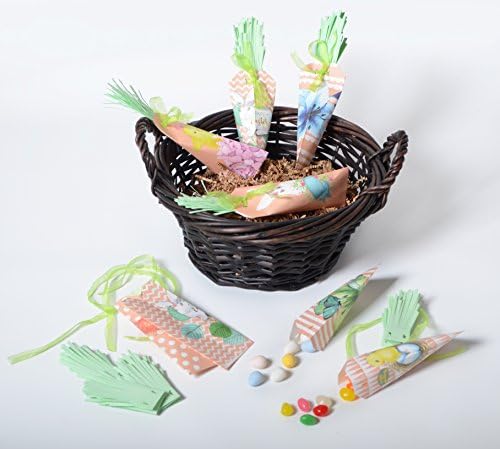 PAPER JAZZ Easter carrot bunny rabbit banner garland candy bag hanging decoration home party decor party favor