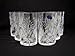 Russian Cut Crystal Drinking Glasses 8 oz for Metal Glass Holder Podstakannik Hot Tea Coffee