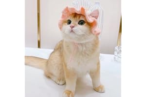 EYOMII Pet Hat Cute Hat for Cat Knitted Kitten Headband for Costumes Crochet Cute Cap Accessories and Party Favors Cute Cat Costume Warm Bear Hat