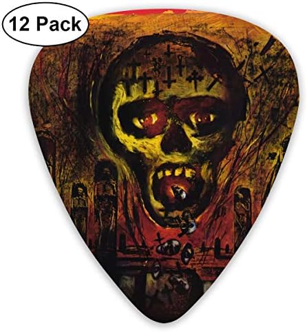 Laura J Woods Slayer Seasons in The Abyss Unique Design Guitar Pick