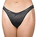 Slingshot Comfort Gaff in Black Satin-S