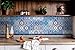 Backsplash Tile Stickers 24 PC Set Authentic Traditional Talavera Tiles Stickersl Bathroom & Kitchen Tile Decals Easy to Apply Just Peel and Stick Home Decor 4x4 Inch (Kitchen Decals SB14)