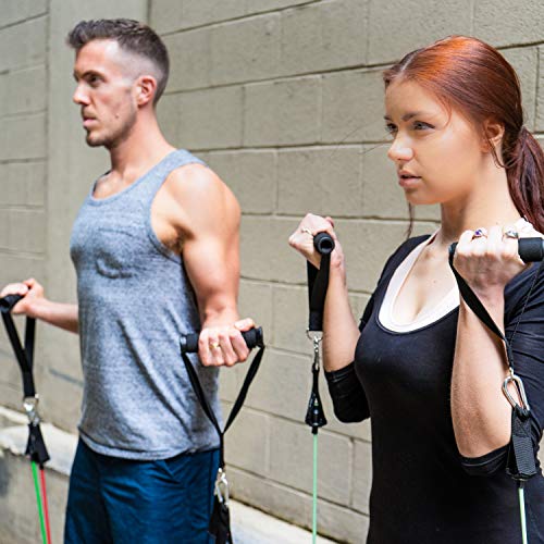 TRIBE Resistance Bands Accessories Equipment System for Home Gym