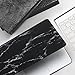 ZINMARK 13 Inch Laptop Case Cover Compatible with MacBook Air 13.3 Inch A1369 / A1466, Plastic Folio Hard Cover Casee - Black Marble
