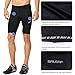 BALEAF Men's Padded Bike Shorts Cycling Tights 3D Padding Bicycle Accessories Road Biking MTB UPF 50+ Black Size M