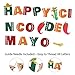 43PCS Fiesta Party Cinco de Mayo Party Decorations Set Mexican Party Birthday Party Supply Colorful Tissue Pom Poms Hanging Paper Fans Banner