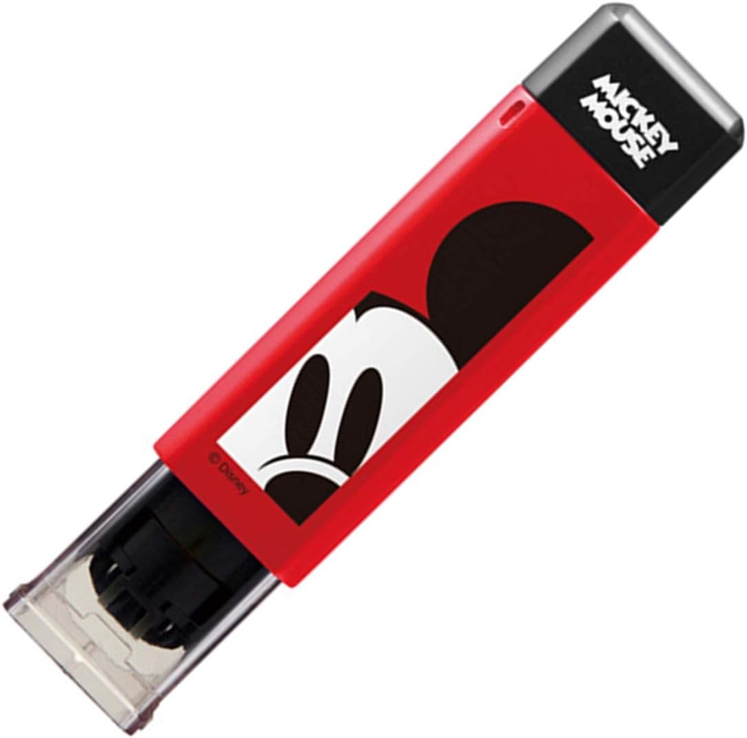 シャチハタ ワンタッチ式 印鑑ホルダー ハンコ ベンリ ミッキー 2 29 2 43 10 46cm Cphn Dm 印鑑ケース 印箱 文房具 オフィス用品 Amazon