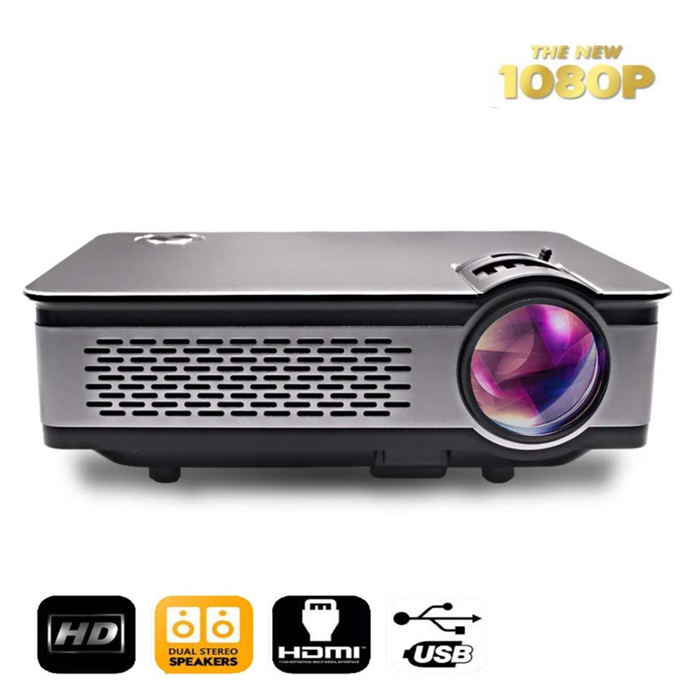 Cine en casa Proyector Proyectores 250ANSI Soporte HD Mini ...