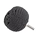 SPTA Red & Black 100mm Buffing Ball Finishing Buff Polishing Pad For Car Polishing Pack of 2 Pcs