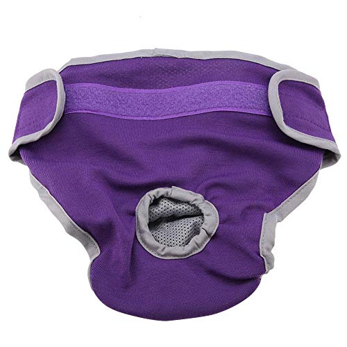 Pssopp Dog Underwear Washable Dog Diapers Premium Dog Reusable Sanitary Panties Diapers Physiological Shorts for Small Medium and Large Dogs